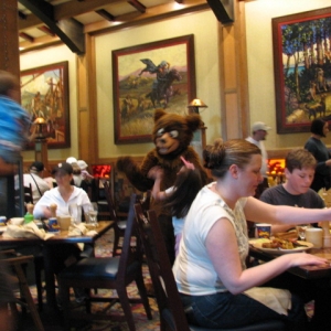Chip and Dale Critter Breakfast at the Storyteller Cafe