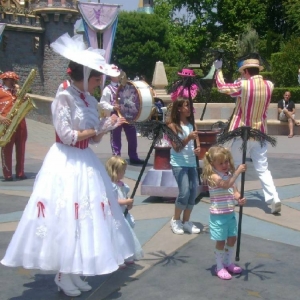 Mary Poppins and band