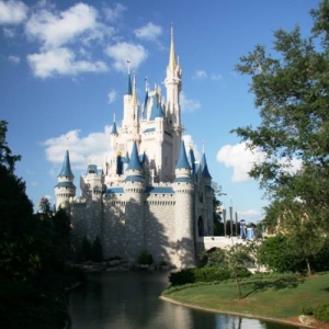 Cinderella's Castle Side View