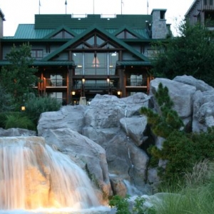 Wilderness Lodge Falls
