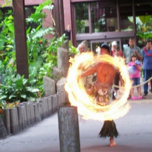 Polynesian Fire Man