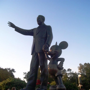 Walt and Mickey welcome