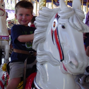 Gray on the Carousel