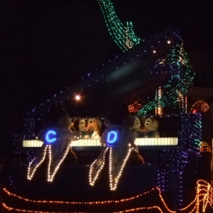 Chip and Dale Light Parade