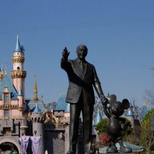 Disneyland statue