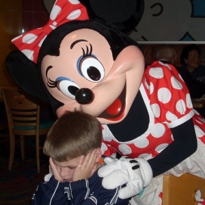 Jason and Minnie Mouse