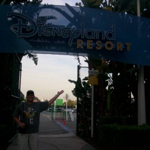 The First Step Of My First Disneyland Resort Trip