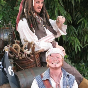Even Pirates have a silly side.