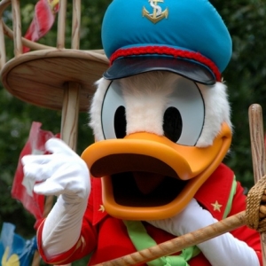 Donald in AK parade