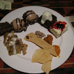 Boma desserts and flat breads