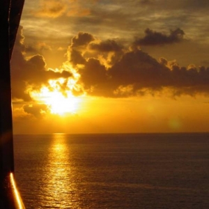 Sunset on DCL