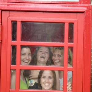 Stuck in the phone booth