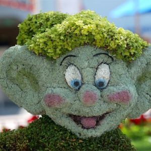 Topiary of Dopey