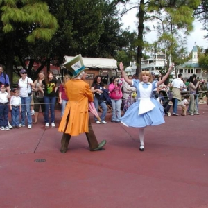 Alice in Wonderland in Parade
