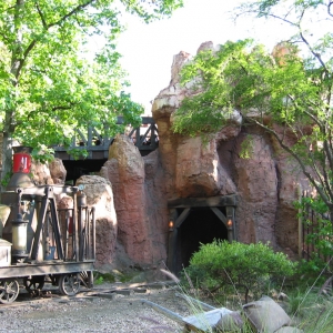 Disneyland - Mine Train Remnant