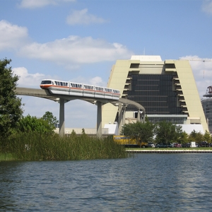Monorail at Contemporary resort
