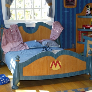 Mickey's bed