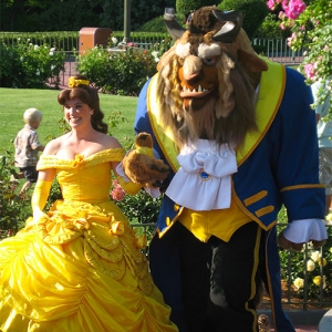 Belle and Beast at MK media event