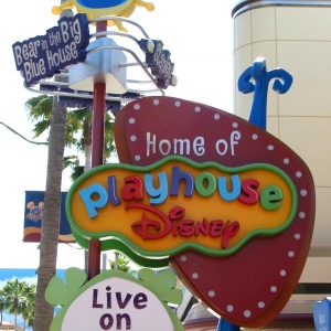 Playhouse Disney Sign
