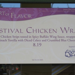 Chicken Wrap @ Farmers Market