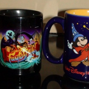 Walt Disney World Park Coffee Mugs 1999