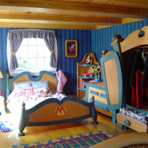 Mickey bdroom -8/2003