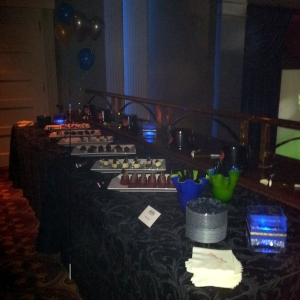 Desserts at Atlantic Dance Hall NYE Party