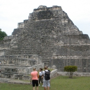 Mayan - Chacchoben - one of the Upper Temples