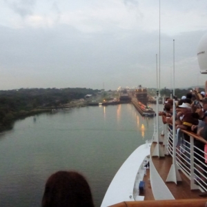 Panama Canal - Approach Gantun Locks