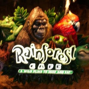 rainforest cafe sign