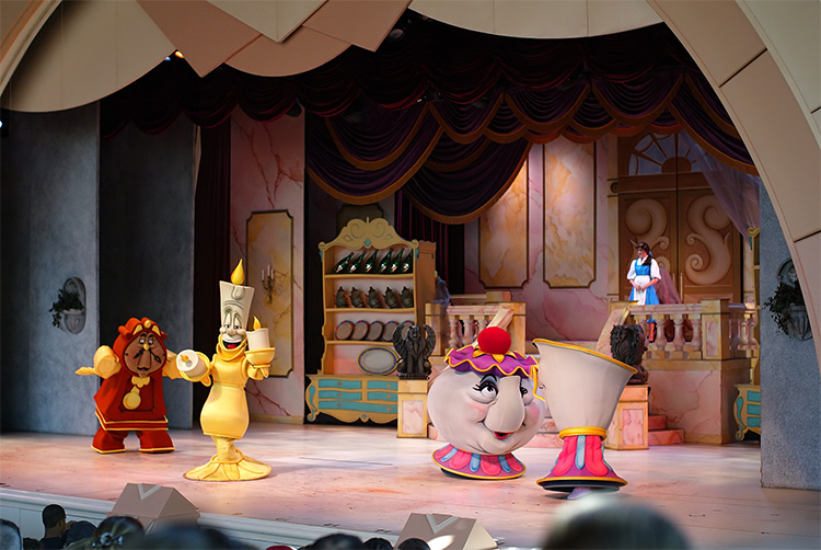 Beauty and the Beast stage