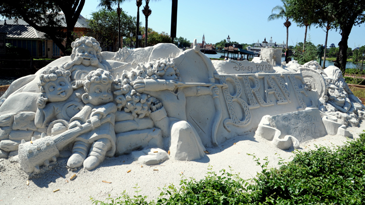 Brave Sand Sculpture 2012