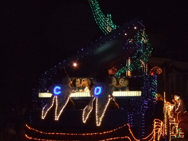 Chip and Dale Light Parade