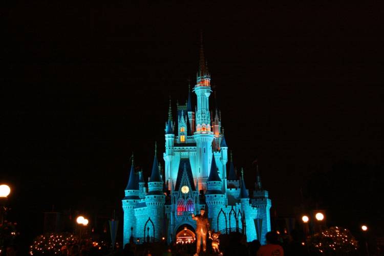 Cinderella's Castle @ Night