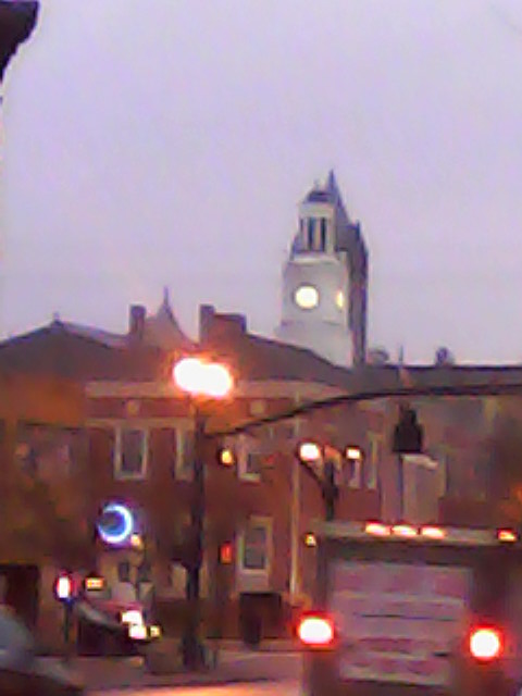 Delaware City Hall at 7:30am
