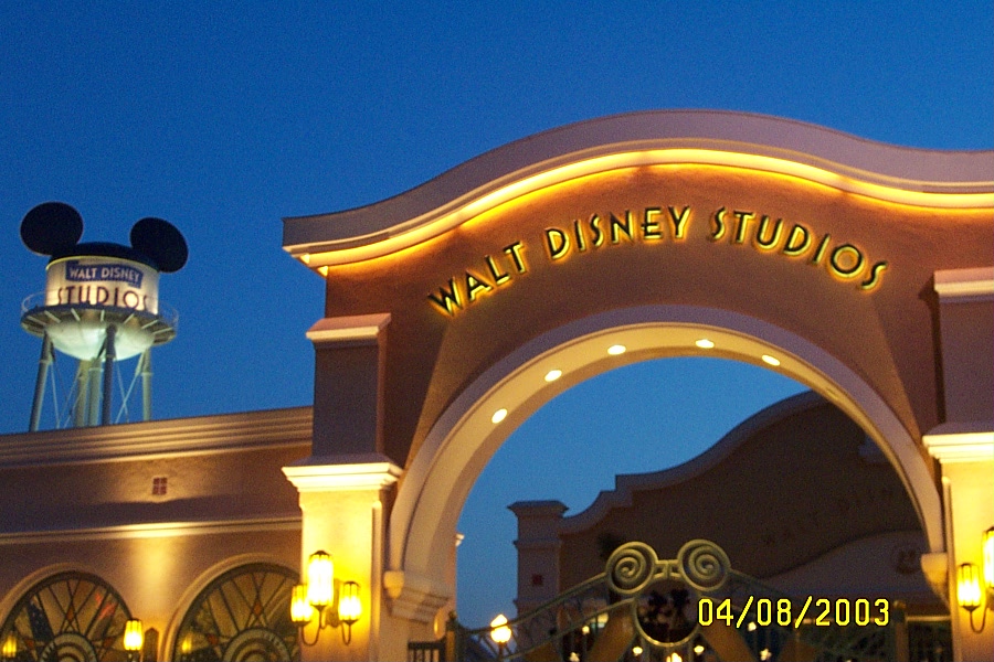 Entrance to Walt Disney Studios at Disneyland Resort Paris