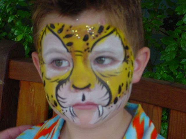 Face Painting: Cheetah