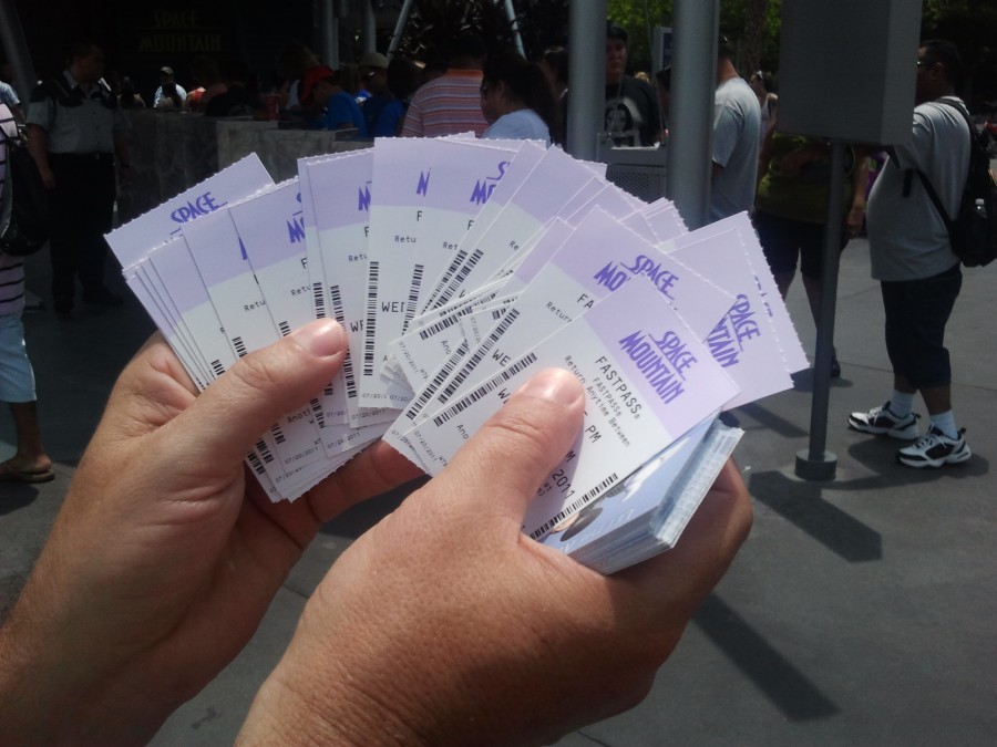 Fast Passes for Space Mountain