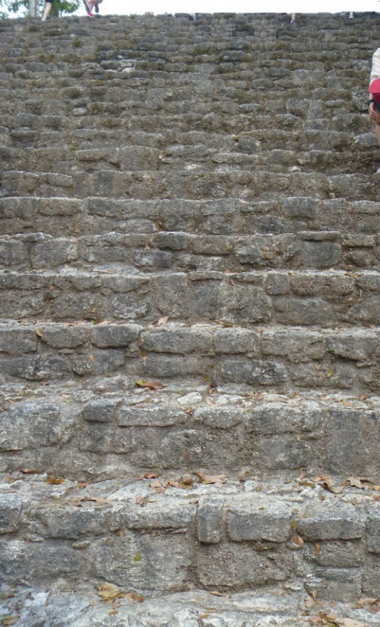 Mayan - Chacchoben - Not Temple - Stairs Up