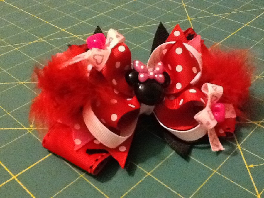 My favorite Minnie Mouse bow