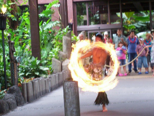 Polynesian Fire Man