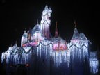 Sleeping Beauty Castle at Christmas