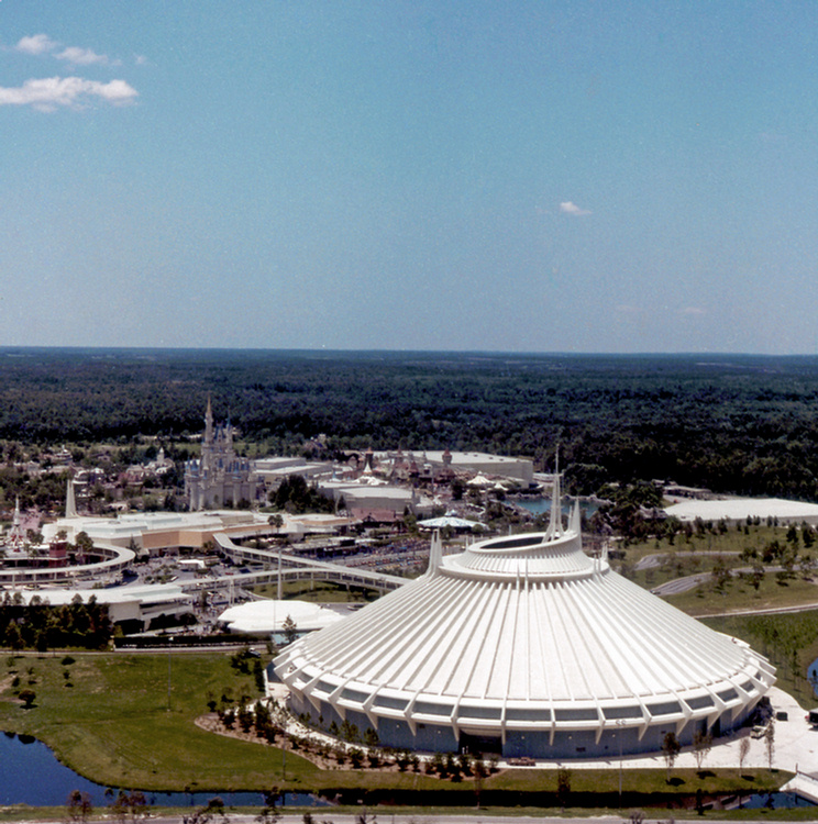 Space Mountain (Arial View)