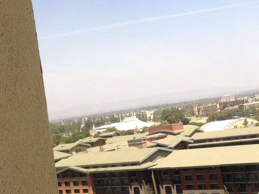 Space Mountain from Room 1434