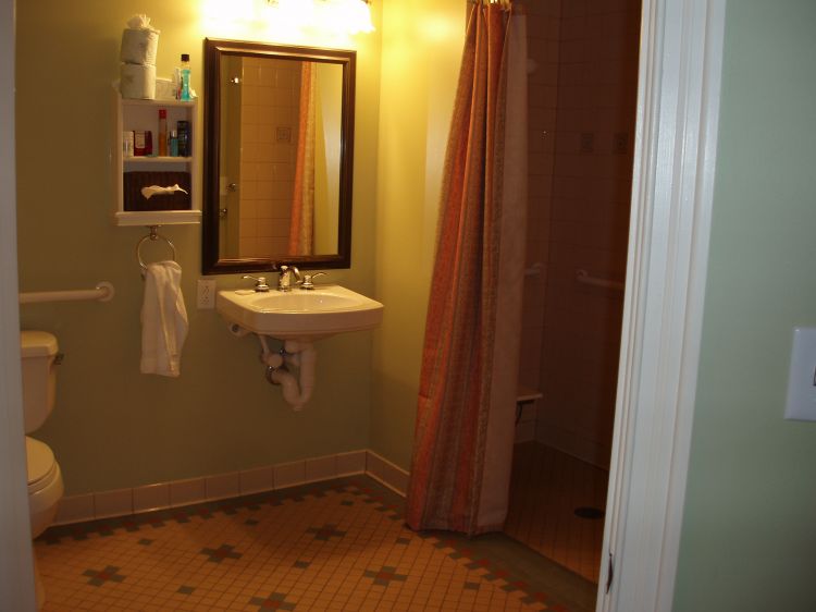 SSR master bedroom roll in shower