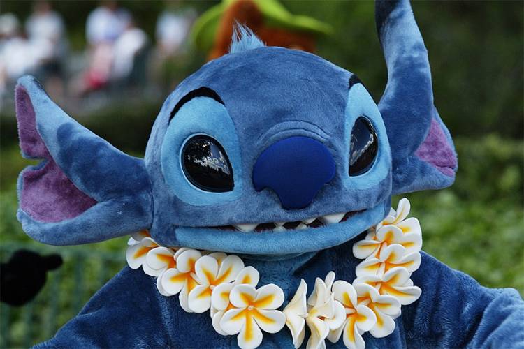 Stitch in the parade