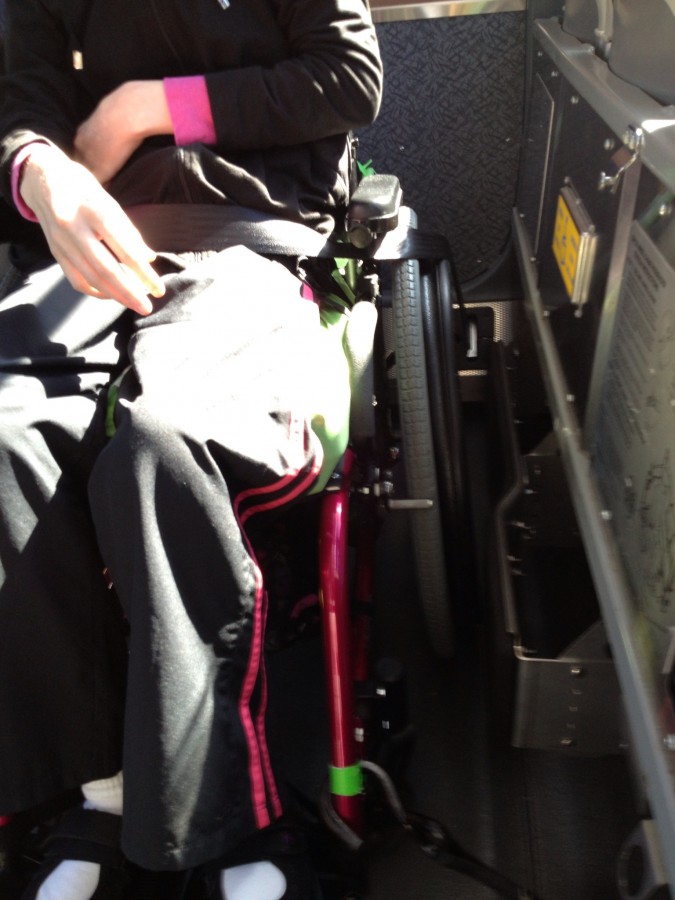 WDW wheelchair bus
