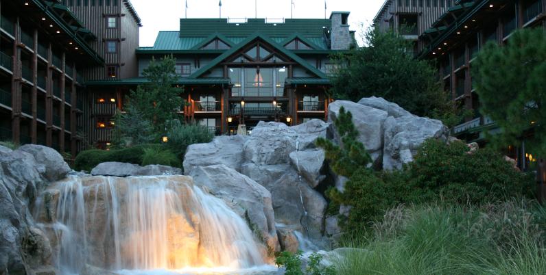 Wilderness Lodge Falls