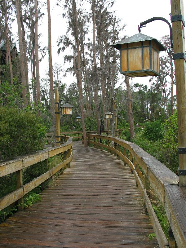Wilderness Lodge Walkway