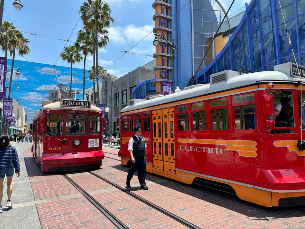 dca red trolley cars 7